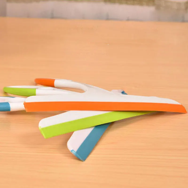 

2021 Newest Hot Useful Glass Window Wiper Soap Cleaner Squeegee Home Shower Bathroom Mirror Car Blade