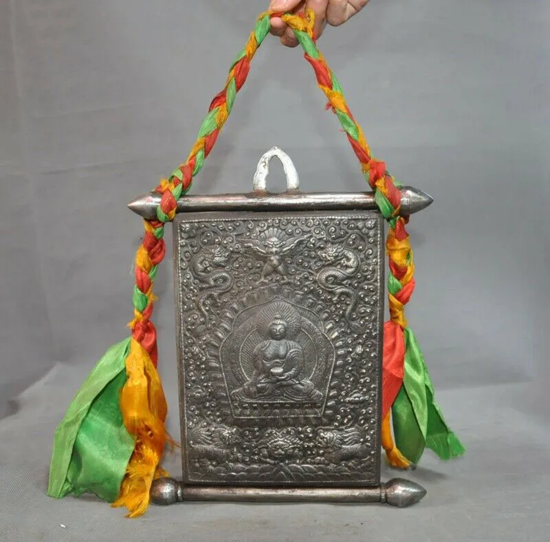 

Свадебное украшение тибетское, метеорит, железная шелковая статуя Будды, экзорцизм, настенное украшение