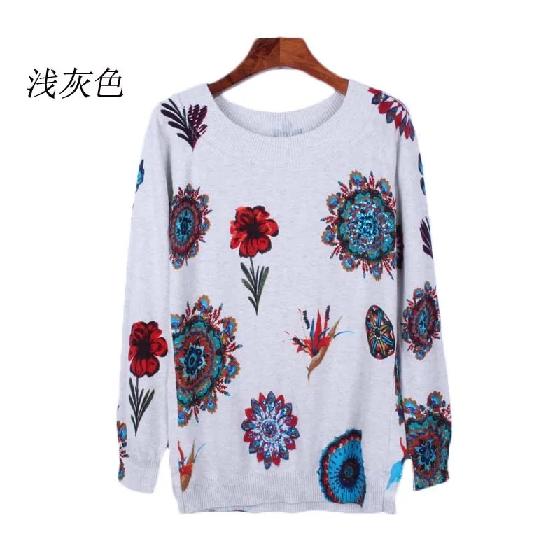 DESIGUAL/Новинка года; Испанский Стиль; эластичная трикотажная одежда с длинными рукавами и одним воротником; Джерси Один код XS-XL XXL