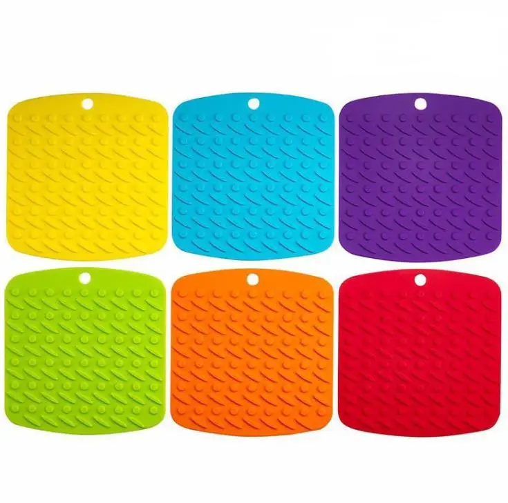 

Alfombrilla De Aislamiento Antideslizante Para table, Alfombrilla De Silicona Gruesa Para Horno, Cuenco Colgante, Olla, Soporte