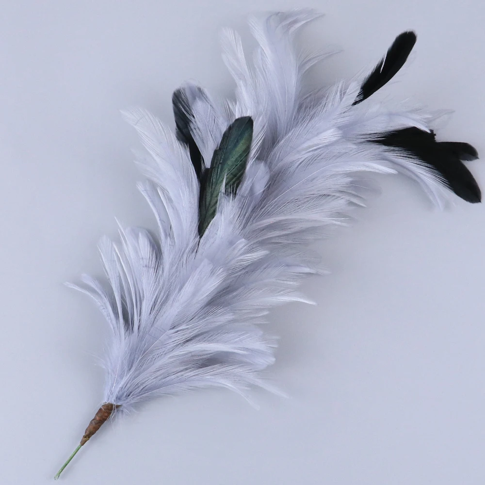

wholesale Rooster Feathers Flower Wedding Corsages Pheasant Feather for Crafts Headdress Decoration Accessories plume