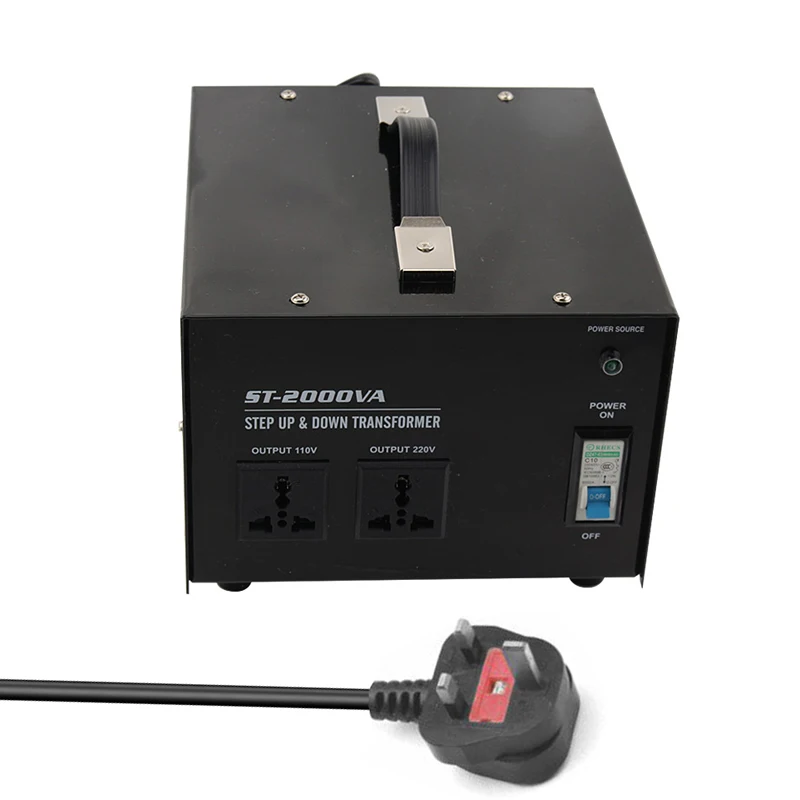 ST-2000 2000W для домашнего использования 220V-110V 110V-220V Step up &amp down Transformer соковыжималки