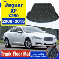 for jaguar xf x250 20082015 tray boot liner cargo rear trunk cargo mat floor carpet mud kick waterproof protective pad