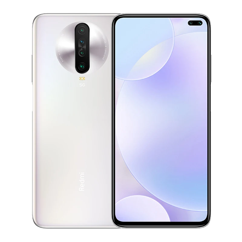White Pre-saleXiaomi Redmi K30 5G 6GB 128GB Смартфон Snapdragon 765G Восьмиядерный 64 мп четырехъядерный камера 120 Гц жидкий дисплей 4500 мАч - Цвет: White
