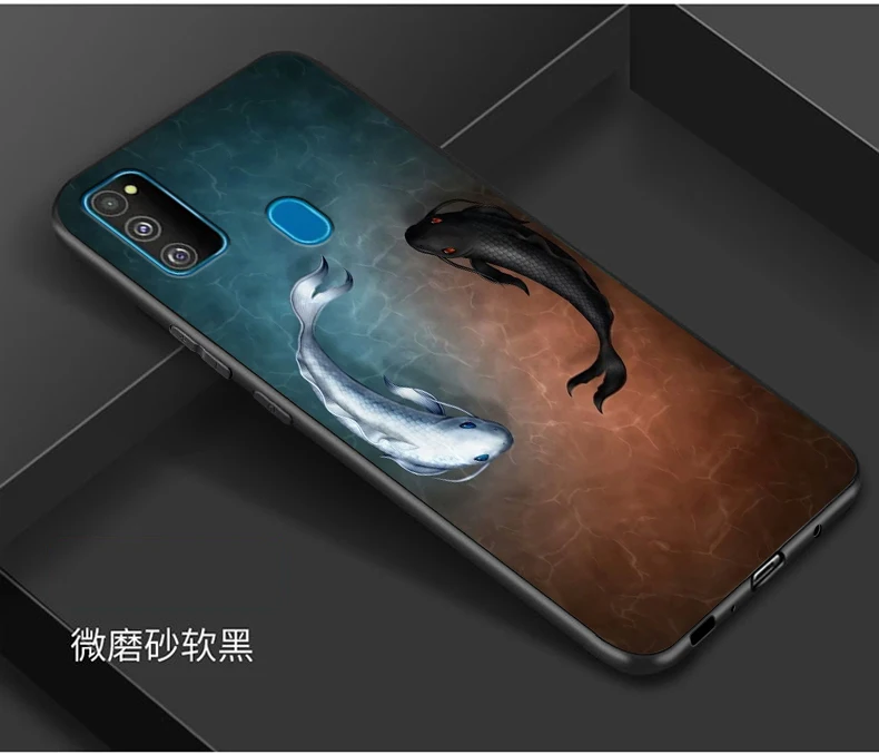 6,4 ''для samsung M30S чехол силиконовый мягкий черный чехол для телефона для samsung Galaxy M30S чехол m30s M 30S Fundas TPU задняя крышка - Цвет: 4