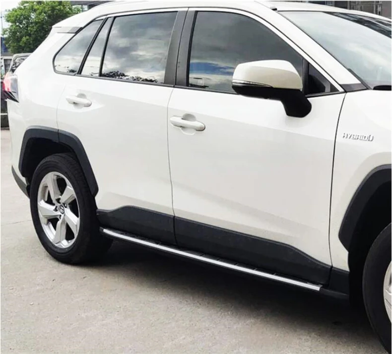 Подножки для TOYOTA RAV4 2019 2020 2021 2022 боковые ступенчатые педали высококачественные