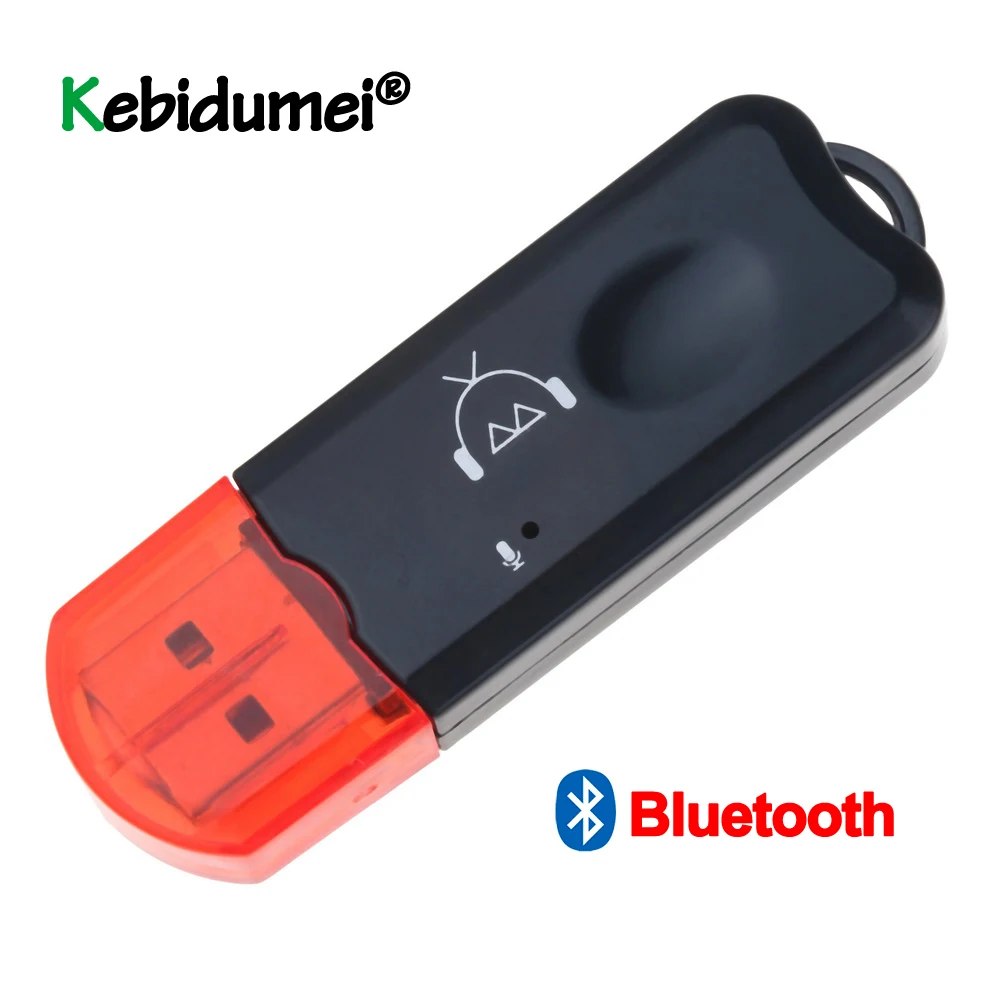 

USB Bluetooth Receiver Audio Stereo Wireless Handsfree Bluetooth V2.1 Adapter Dongle Kit For Speaker For Iphone Car