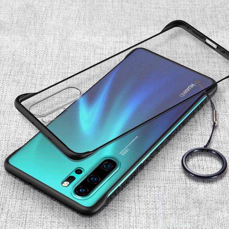 Бескаркасный Прозрачный чехол для телефона iPhone 11 7 8 6 6S Plus X XS Max XR PRO с