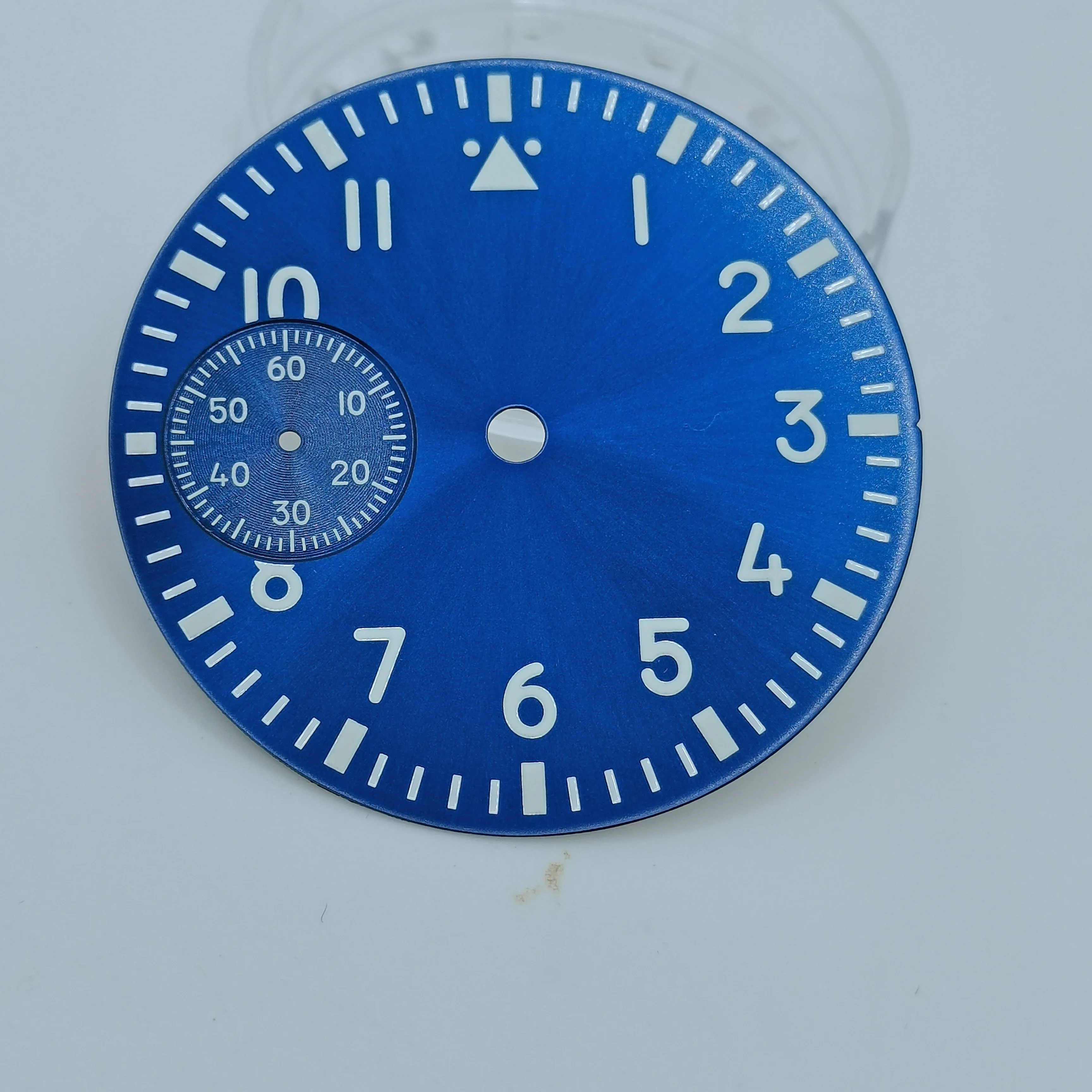 37.2MM New Watch Luminous Dial Fit St 36 Eta 6497 Manual Winding Movement enlarge
