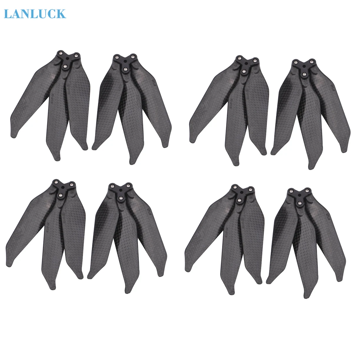 8 шт. 8331 углеродного волокна с 3-мя лезвиями низкая Шум пропеллеры для DJI Mavic Pro Platinum