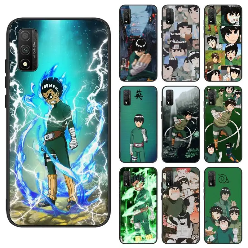 

Anime N-Naruto Rock Lee Phone Case For Samsung S6 S7 Edge S8 S9 S105G lite2019 S20 S 21 Plus Cover Fundas Coque
