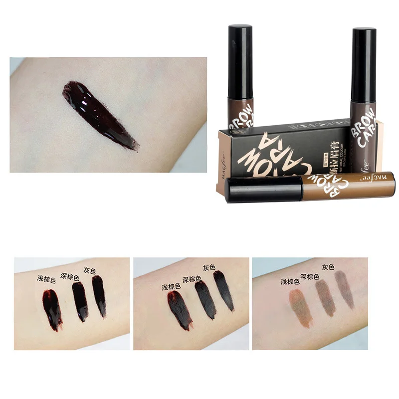 Средство для макияжа бровей жидкий гель стойкий водостойкий легко износостойкий