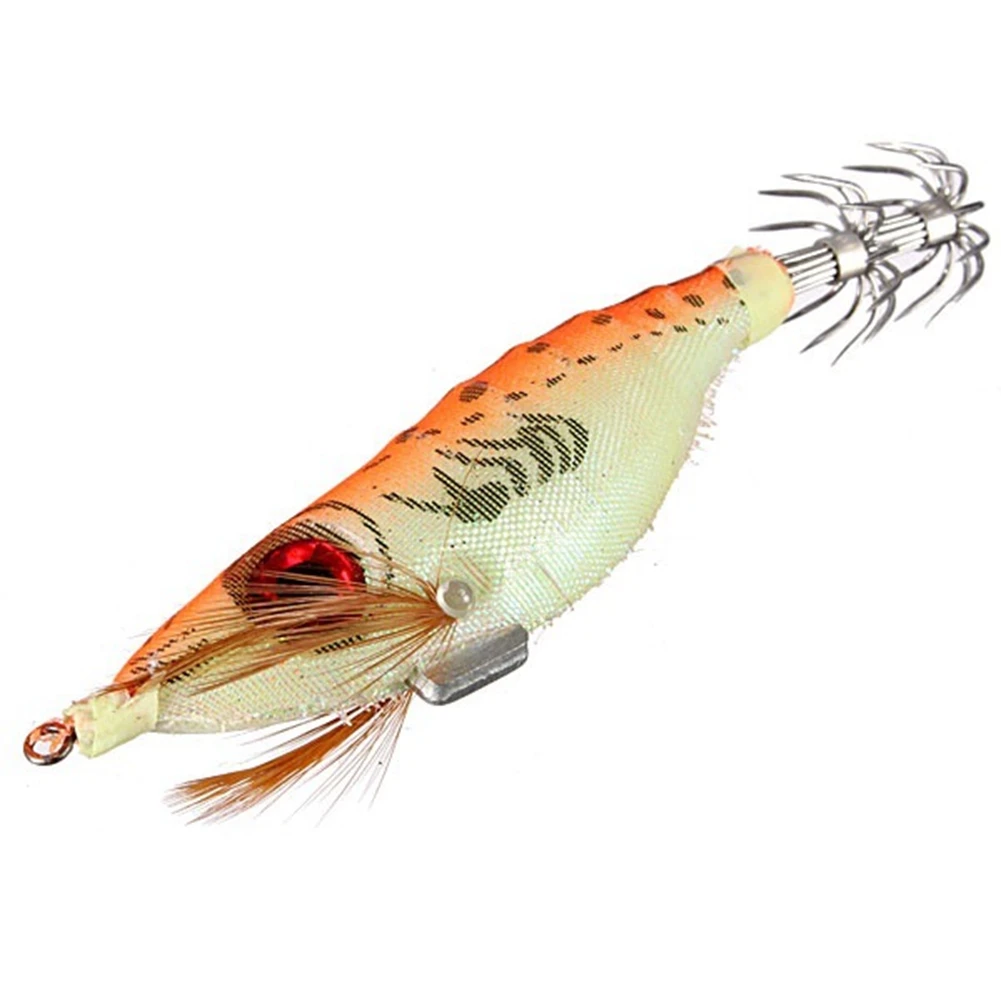 Рыболовные приманки флуоресцентная кальмарная наживка 10 см креветка Приманка