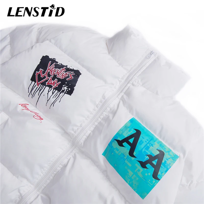 LENSTID 2019 хип-хоп готический стиль надпись граффити принт уличная одежда мужская