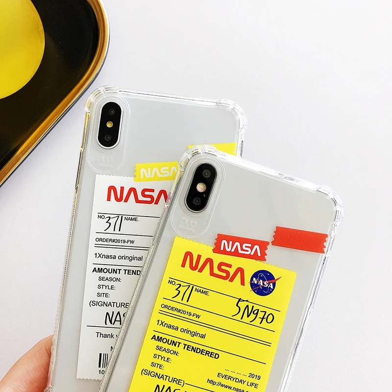 Анти-падение ярлык TPU чехол для телефона iPhone 11 Pro X XR XS Max 6 6s 8 7 Plus Мягкая Печать на