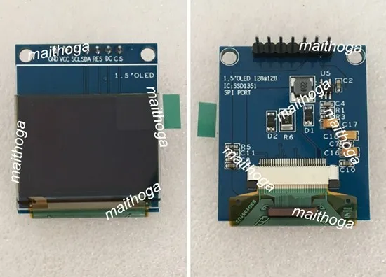 1 27 дюймов 7P SPI полноцветный OLED модуль SSD1351 привод IC 128*96|Экраны| |