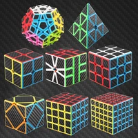 3x3x3carbon fiber professional magicco cube speed cubes puzzle neo cube cubo magico sticker adult anti stress toys for children