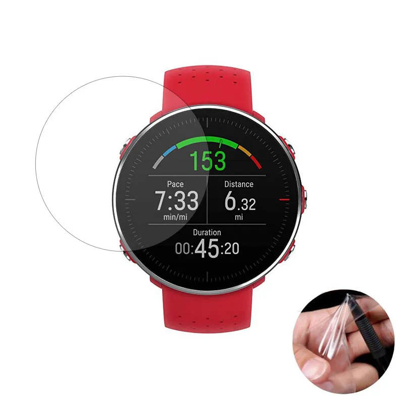 5 шт. мягкие ТПУ Смарт часы прозрачная защитная пленка для Polar Vantage V M спортивные