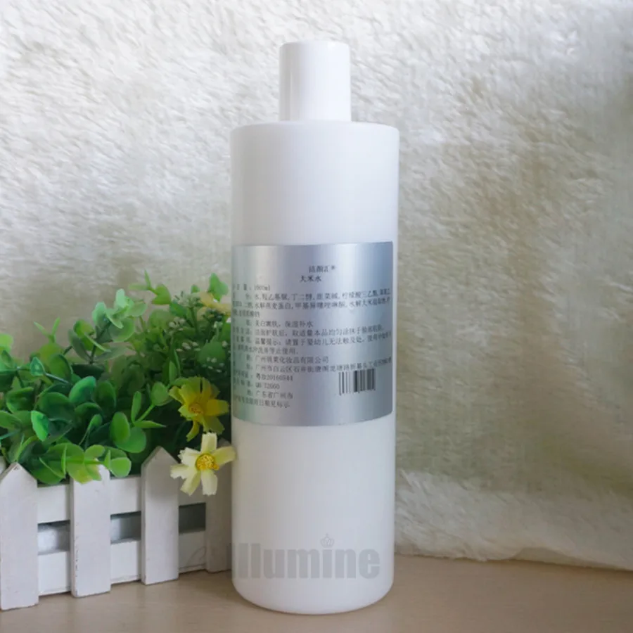 Рисовый водоотталкивающий Тонер для кожи увлажняющий влагостойкий 1000 мл |