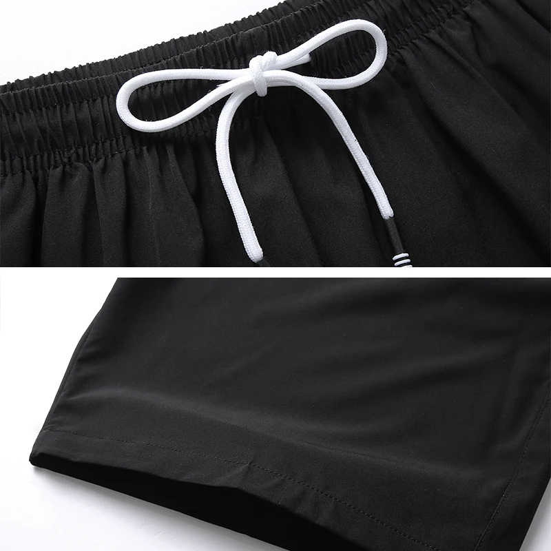 Бесплатная доставка 8XL летние шорты мужские прямые спортивные размера плюс штаны