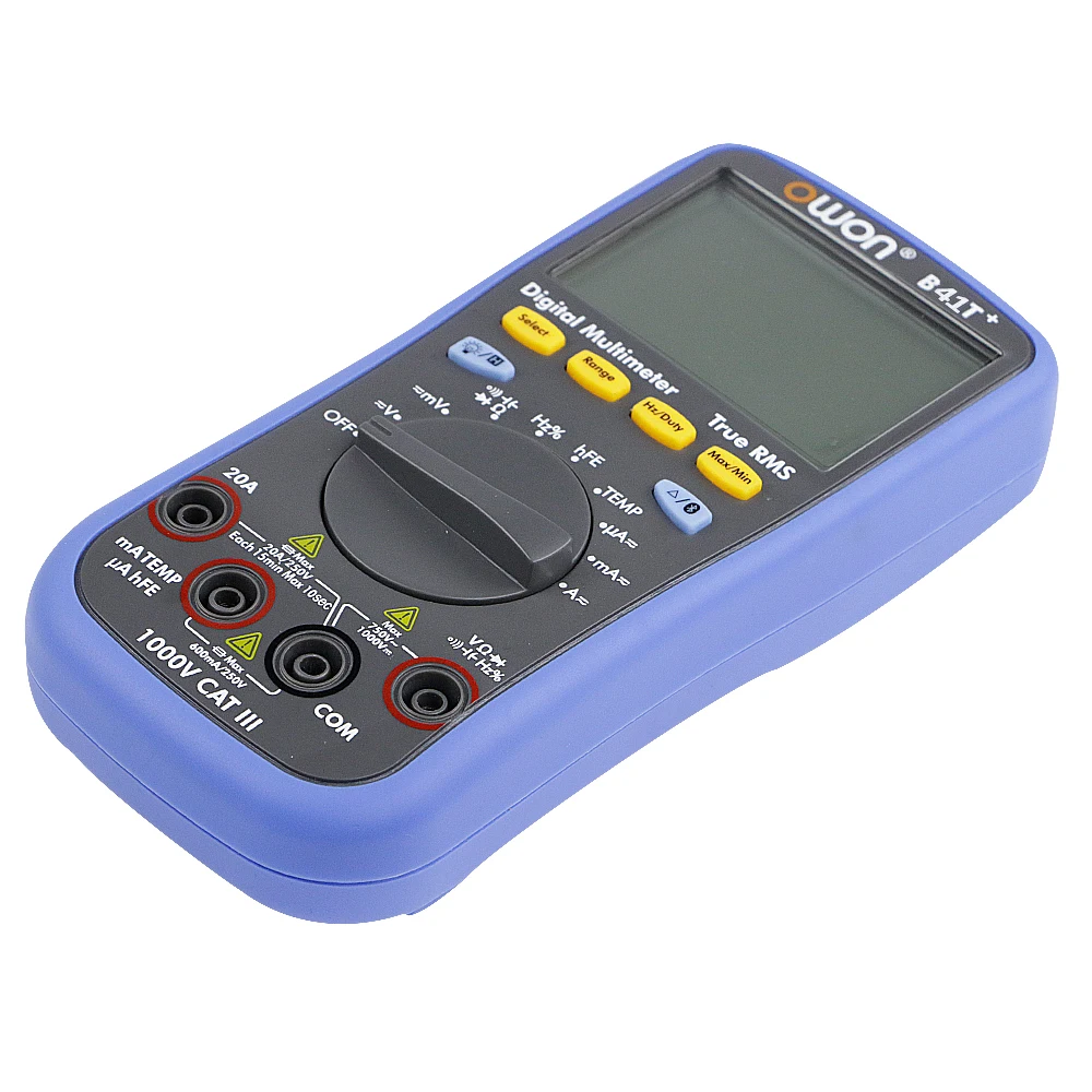 OWON B41T+ 4 1/2 цифр мультиметр с истинными RMS Bluetooth офлайн записи данных