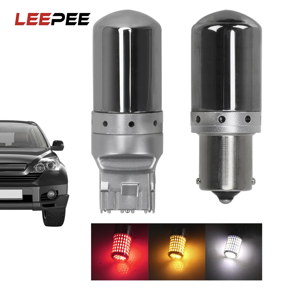 1156 BA15S P21W T20 7440 W21W светодиодный лампы указатели поворота тормозной фонарь