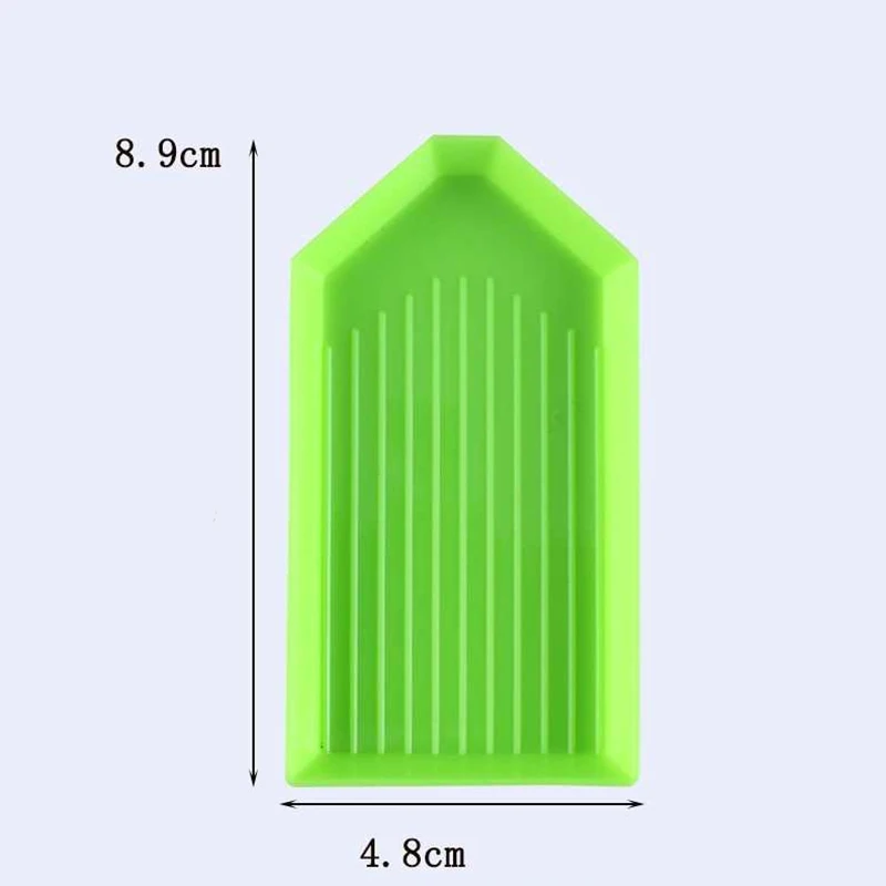 10 шт. 5D DIY алмазная живопись буровые тарелки лоток Полный Круглый квадратный