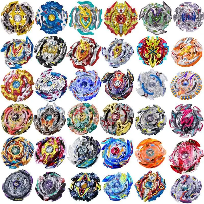 Новый веселый B 100 Beyblade Burst Starter Bey Blade Blades Metal Fusion Bayblade с пусковым устройством