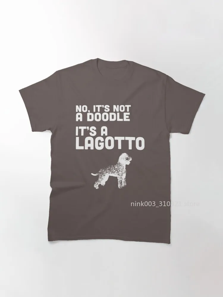 

Классическая футболка с надписью «Lagotto Romagnolo»