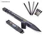 2B набор механический карандаш черного цвета автоматические офисные принадлежности для письма
