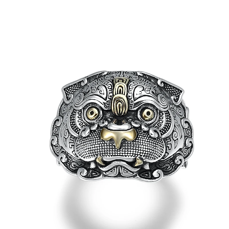 EDC 925 Серебряное кольцо на палец Открытое подвеска искусственное украшение