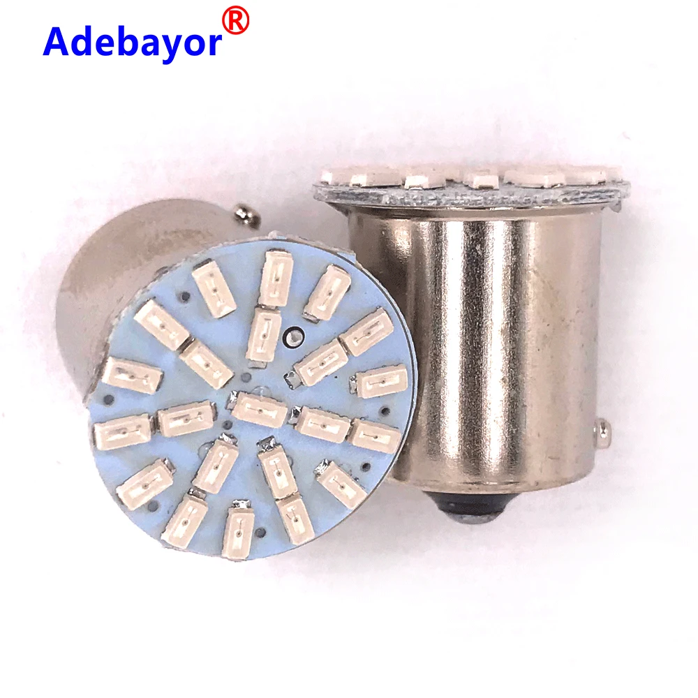 10 шт. 1156 BAY15S P21W 3014 22 SMD Автомобильные светодиодные поворотные парковочные