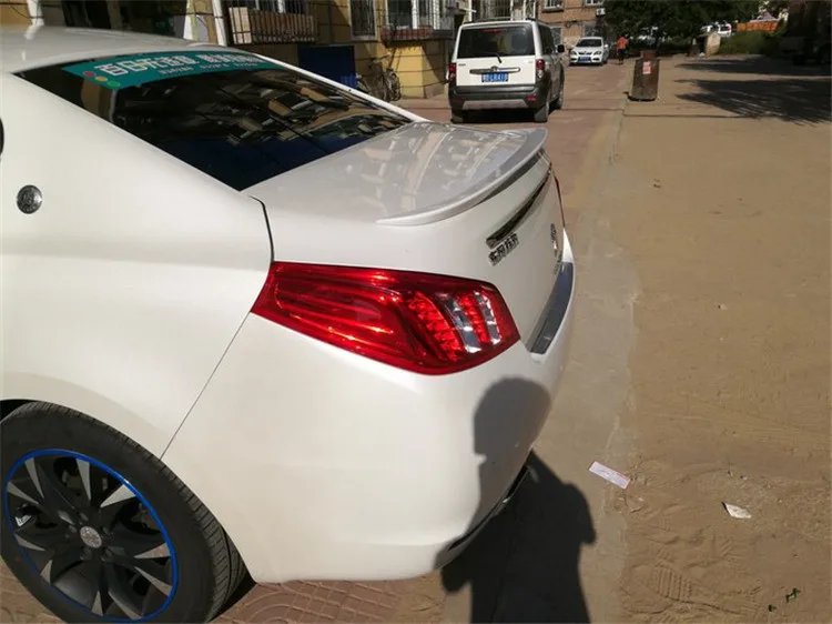 Спойлер для Peugeot 508 спойлер 2014-2016 высококачественный из АБС-пластика заднего