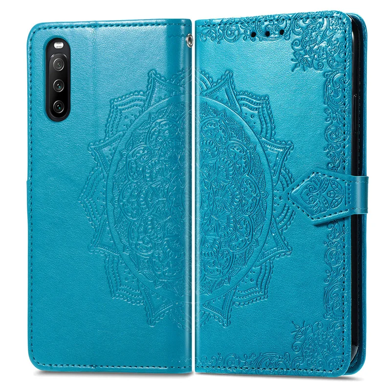 Wallet Case For Sony Xperia 10 III Case Bag Filp TPU Leather Cover For Sony Xperia 10 III Case For Sony Xperia 10 1 5 III Cover