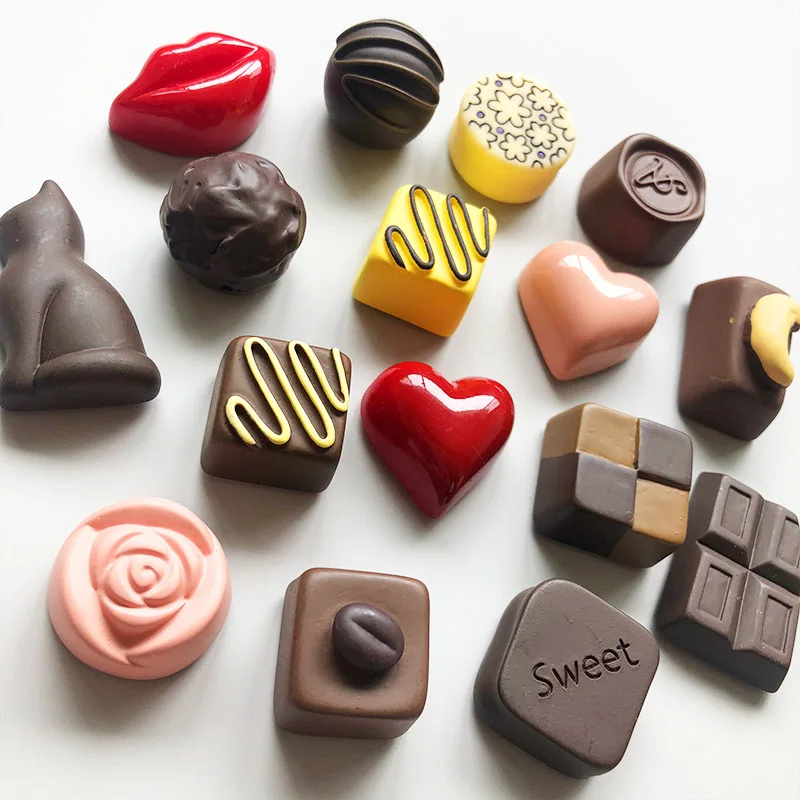 Магнит на холодильник подарок имитация еды магнитная паста конфеты украшение