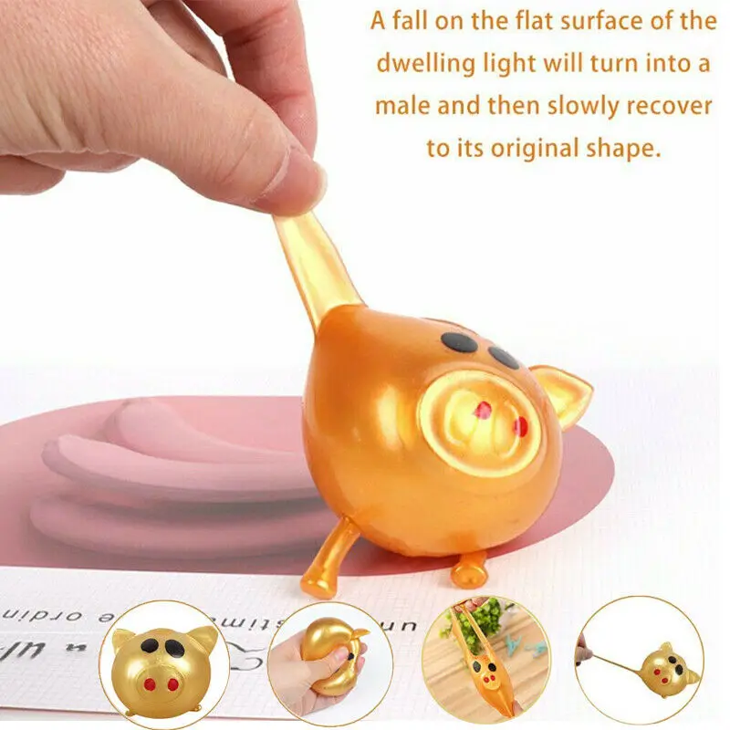 Креативный воздушный шарик с головой свиньи из мультфильма декомпрессионные