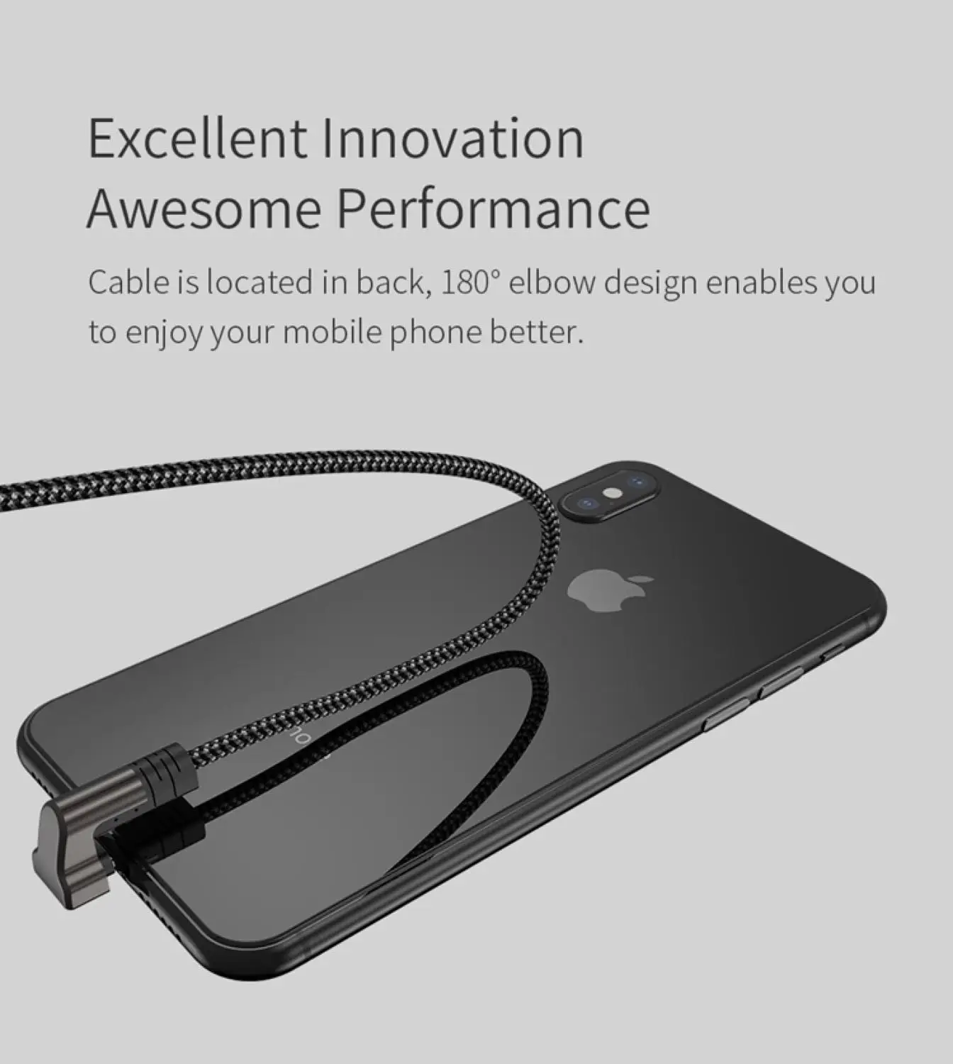 360 градусов L нейлоновый Micro USB Type C мобильный телефон игровой кабель быстрой