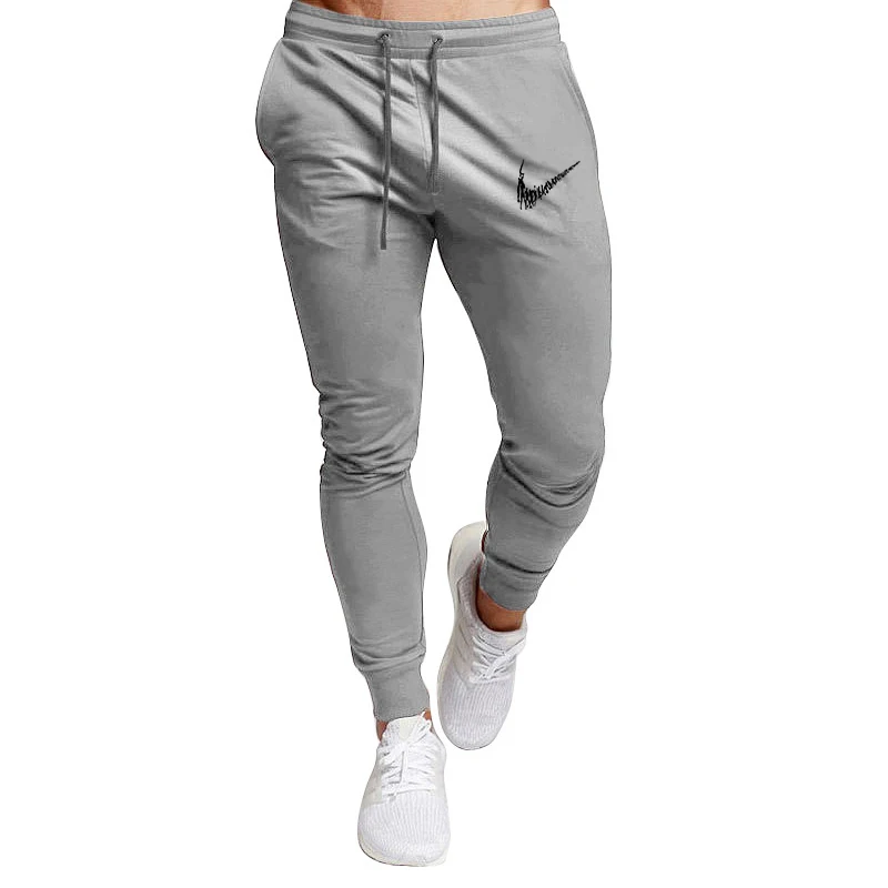 

2021 Summer Men's Sports Pants Running Fitness Fashion Casual Pants