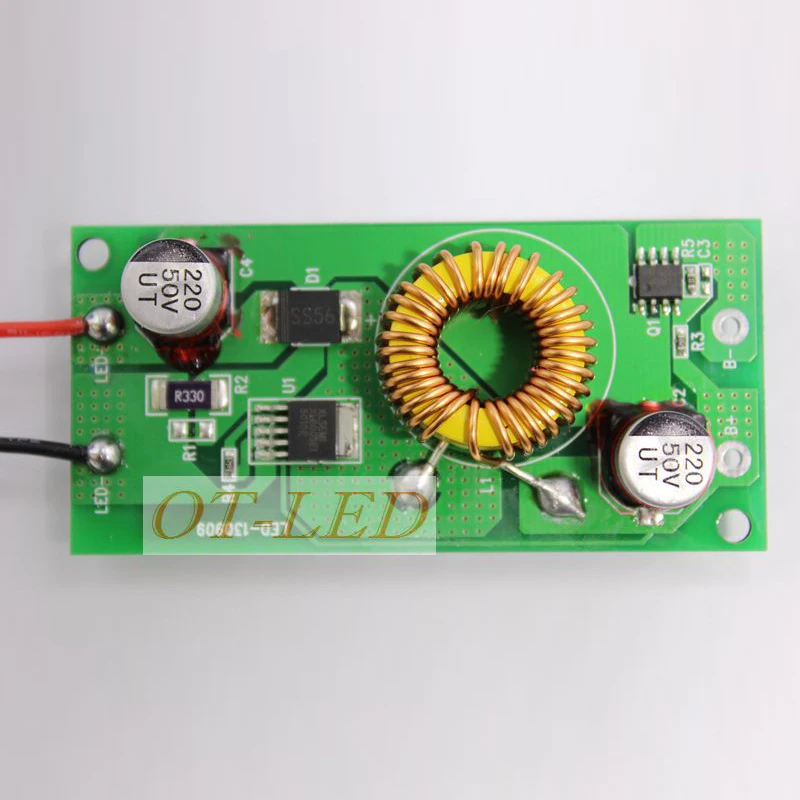 Бесплатная доставка! 2 шт. 12 В 50 Вт Светодиодный драйвер для 50Вт 30 36 в 1500 мА высокой