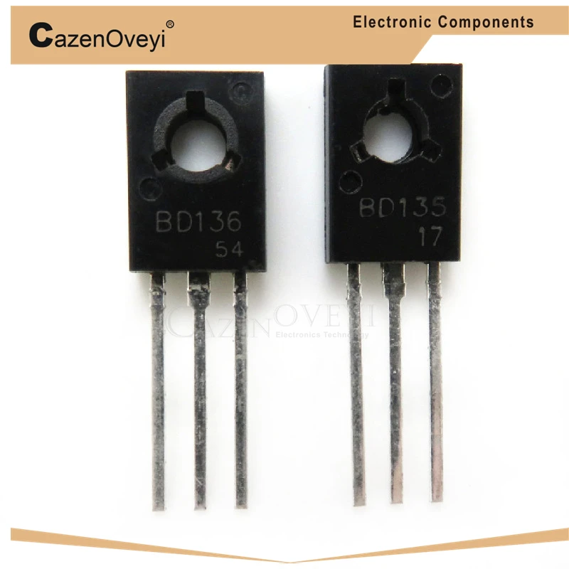 10pcs/lot BD135 BD136 BD138 BD131 BD132 BD137 BD139 BD140 TO 126 new original|Интегральные схемы| |