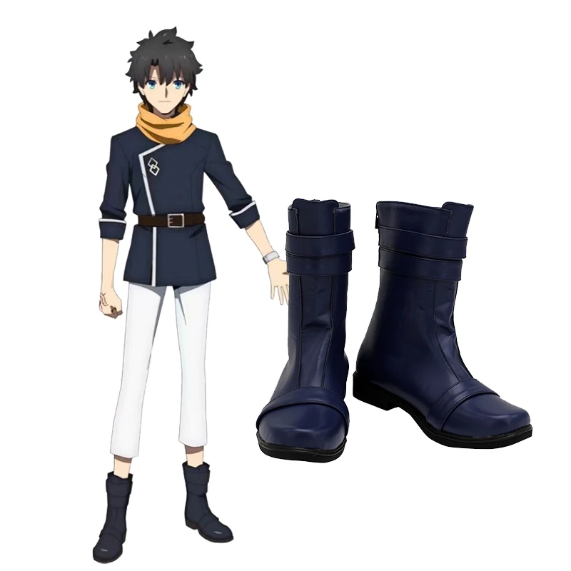 

New Fate Grand Order FGO Zettai Majuu Sensen Babylonia Fujimaru Ritsuka cosplay shoes Anime Boots Tailor-Made