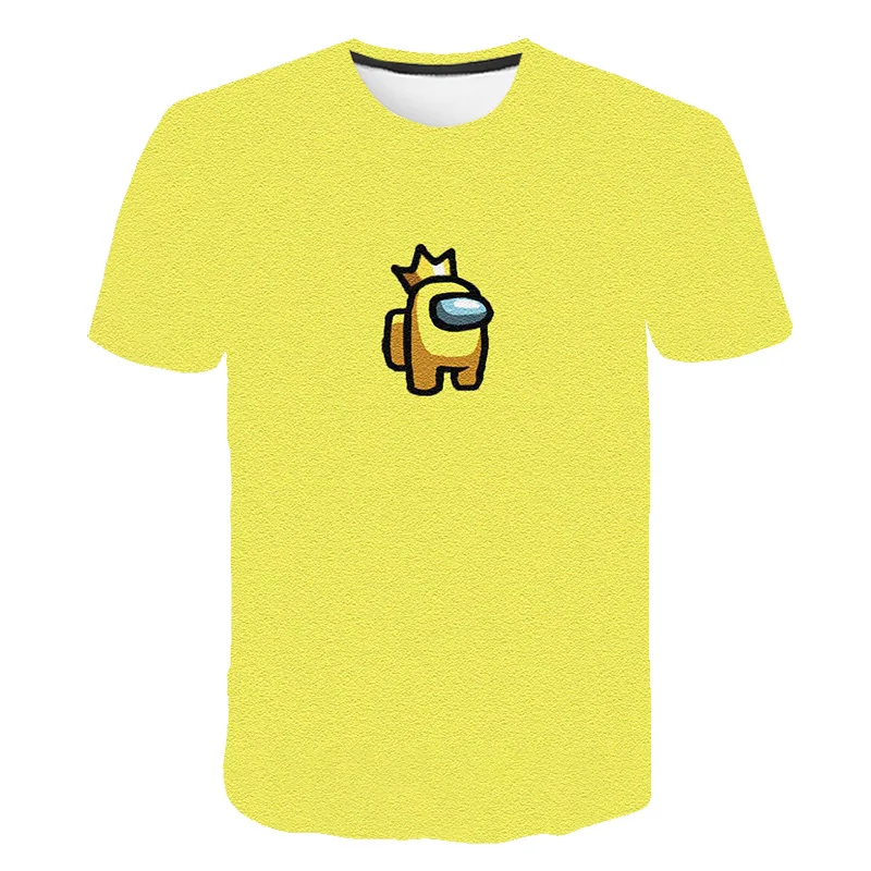 

2021 Trend Most Popular Games Among Us Summer Men/Women/Children 3D Streetwear Breathable Polyester T-Shirt O-Neck harajuku