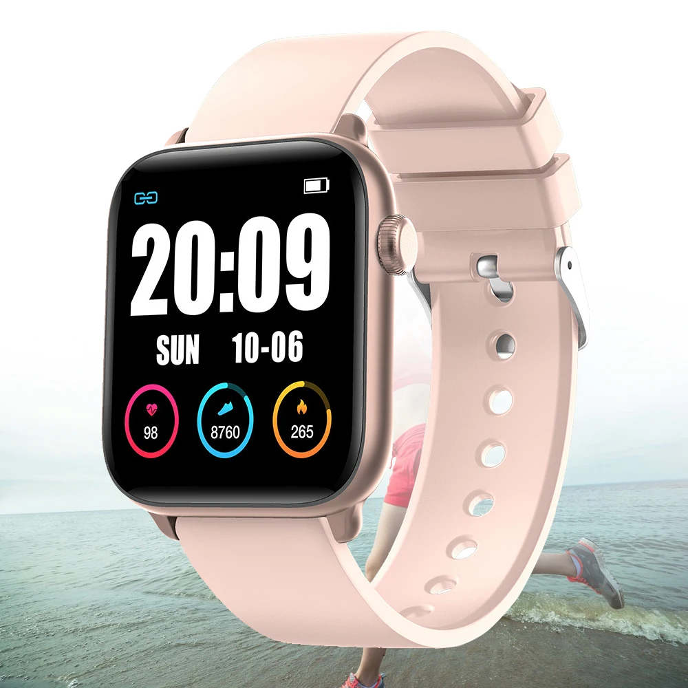 Смарт часы с измерением температуры тела пульсометром и фитнес