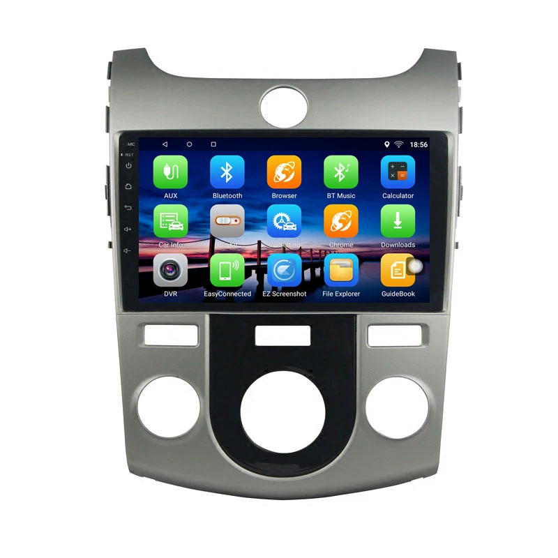 

9 inch Android 10 Car DVD Multimedia Player GPS For KIA Forte Cerato 2008 2009 2010-2012 audio auto radio stereo navigation