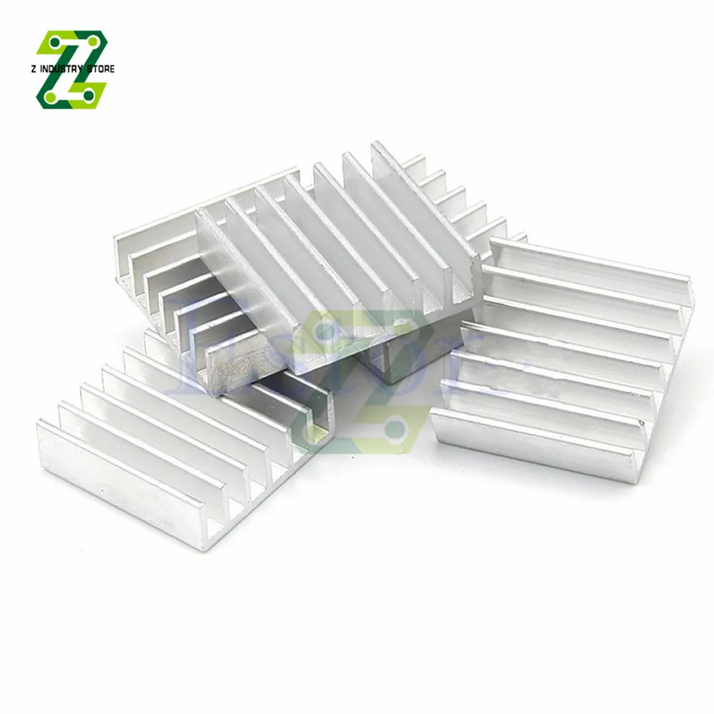 

5 шт., алюминиевые радиаторы 20x20x6 мм