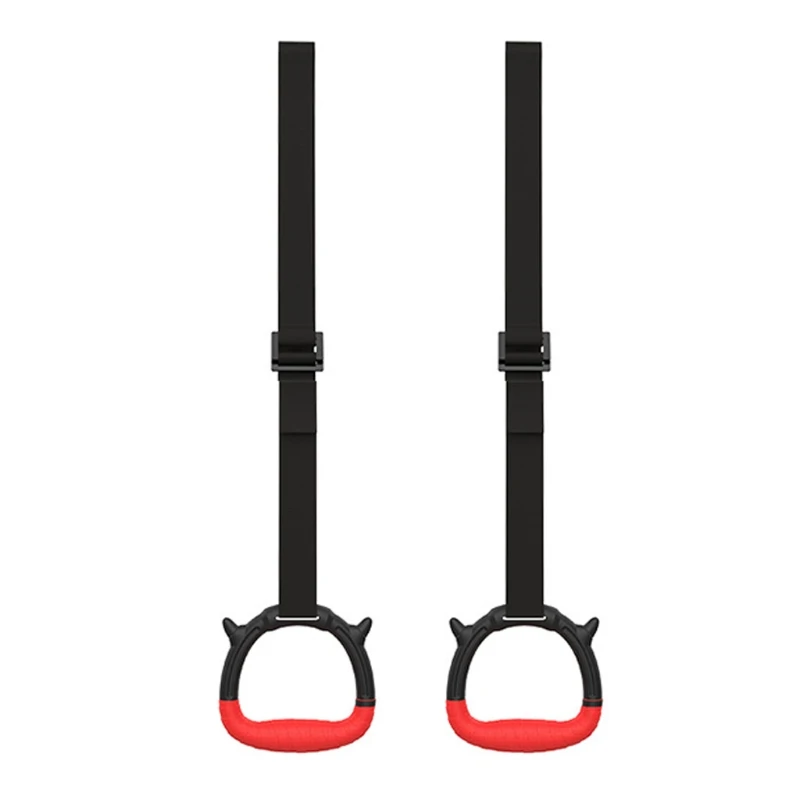 

2021 Gymnastic Ninja-Ring Removable Fitness Ring with Easy Assembly Straps & Metal Buckle for Children Adults Workout Supply