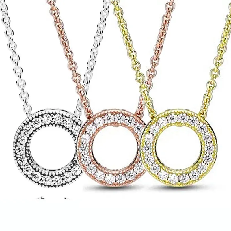 

Женское колье из серебра 925 пробы с кристаллами