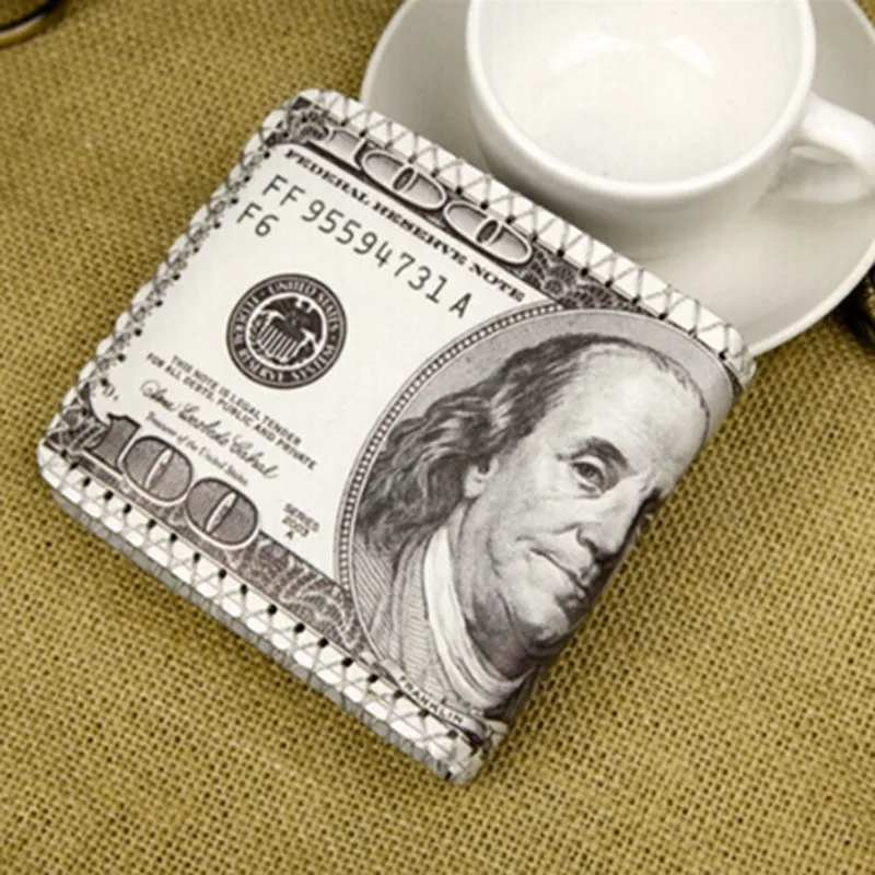 Новое поступление Для мужчин кошелек Сумки американская долларовая банкнота