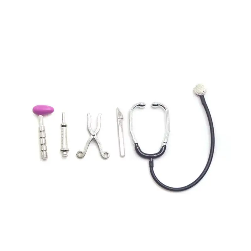 

1:12 Scale Dollhouse Miniature Mini Medical Earpiece Model Toy Decoration Accessories Pretend Play Toy Kid Playing Gift