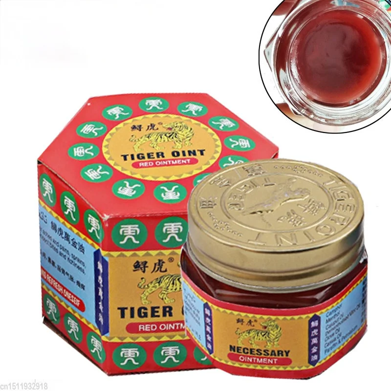 

Original Red Tiger Balm Ointment Thailand Painkiller Lion Balm Muscle Pain Relief Ointment Soothe Itch Body Oil Body Oil